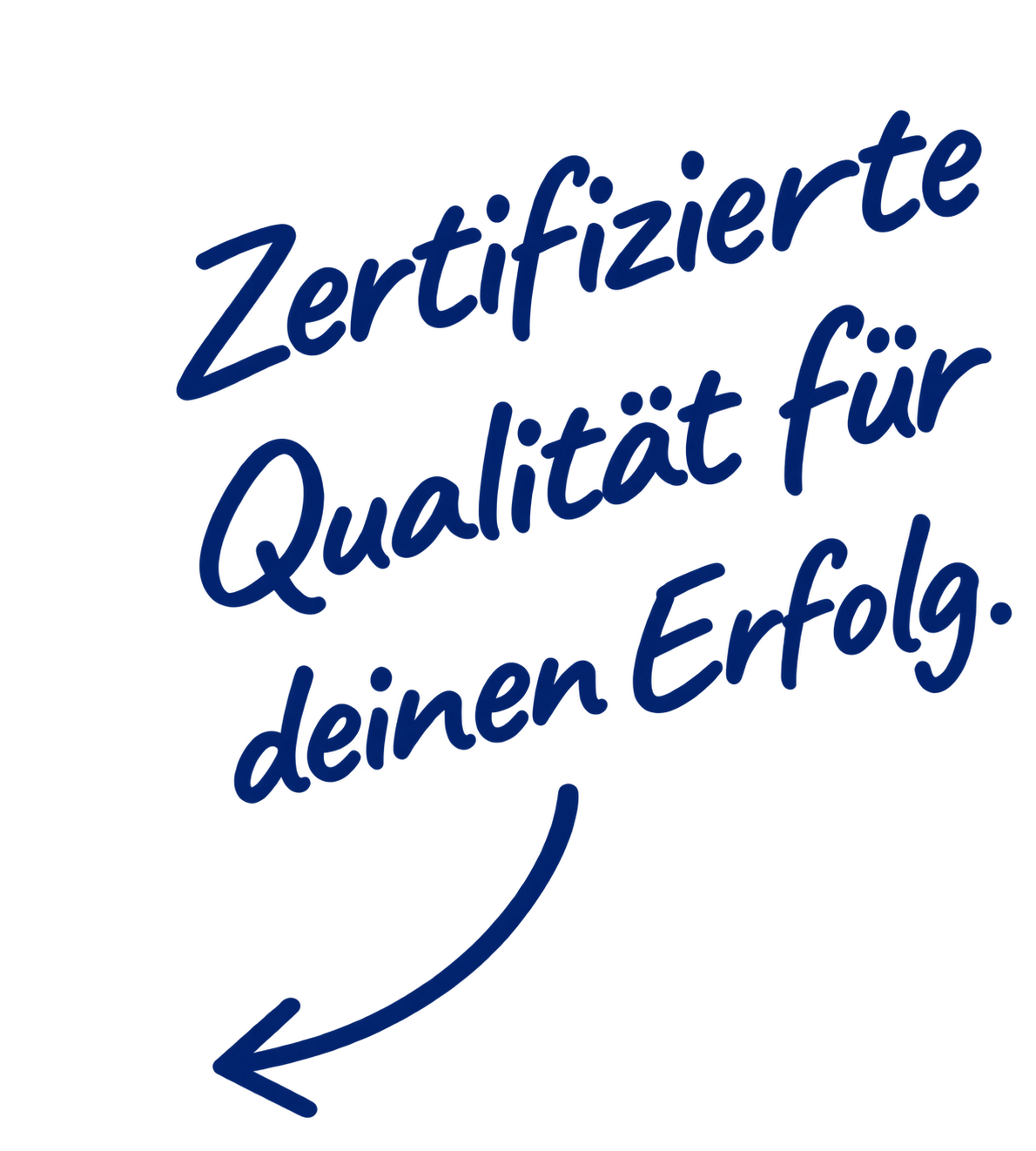 Zertifizierte Qualität für deinen Erfolg.